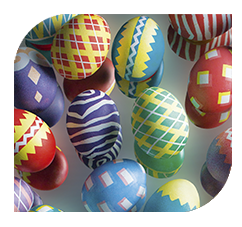Easter egg decorating kits